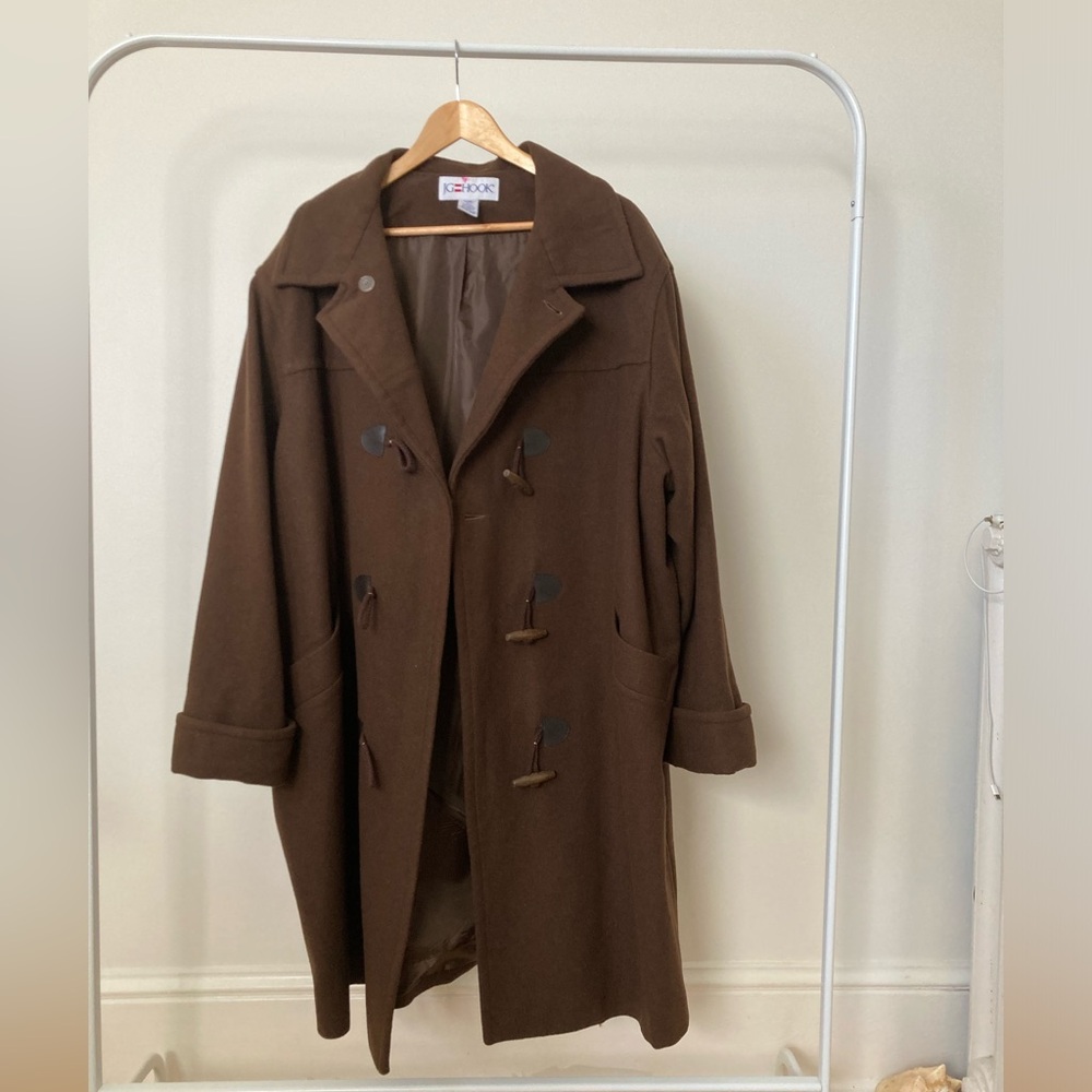 vintage 90s deadstock wool coat